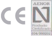 Logotipos CE y Aenor